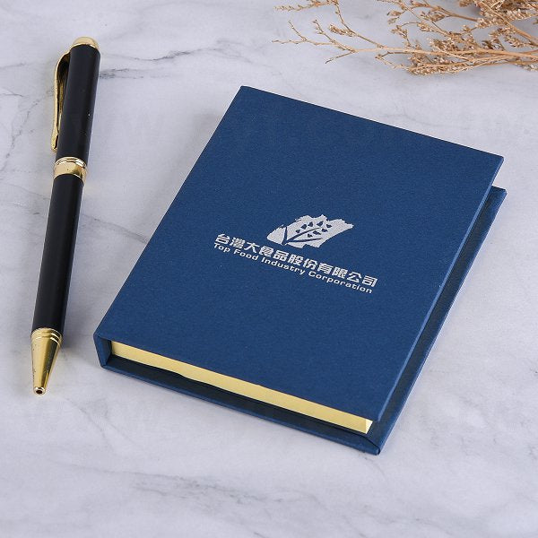 三合一便利貼-牛皮硬殼封面