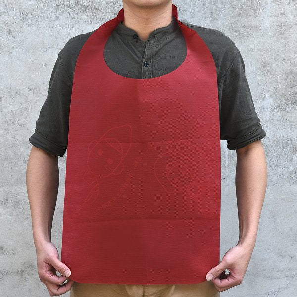 拋棄式不織布餐廳圍兜