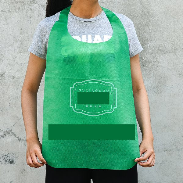 拋棄式不織布餐廳圍兜