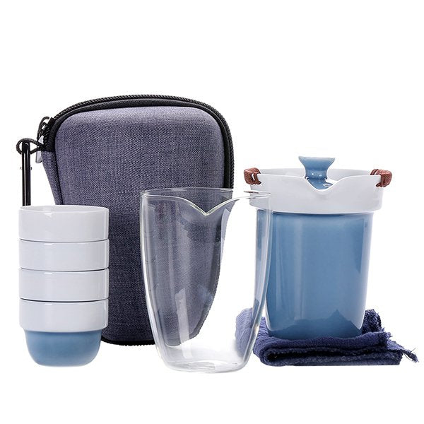 200ml一壺四杯陶瓷茶具組