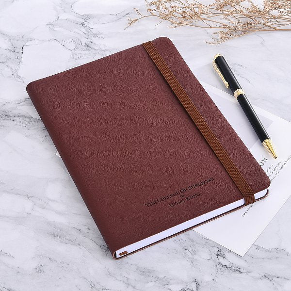 25K極致典雅綁繩PU筆記本