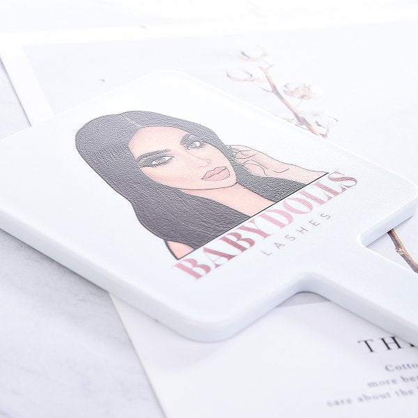 塑料手拿式化妝鏡