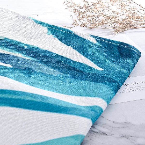 穿桿門簾-對開式-薄款棉麻