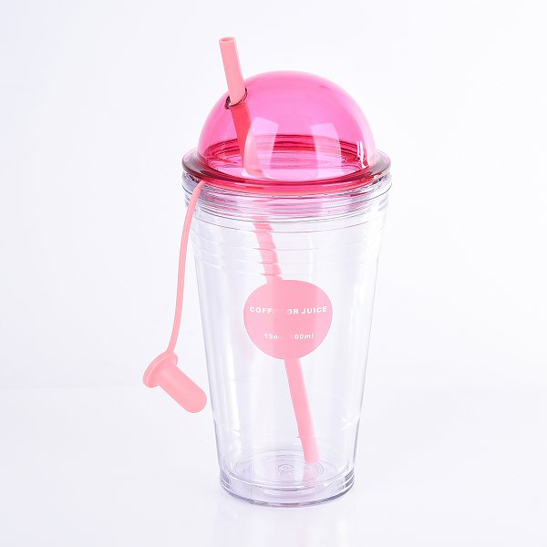 560ml雙層塑料杯