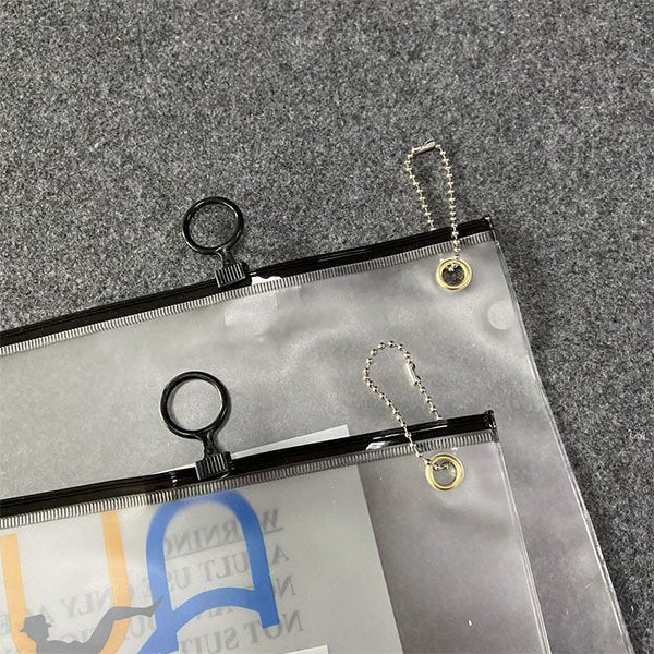 磨砂PVC拉鍊袋