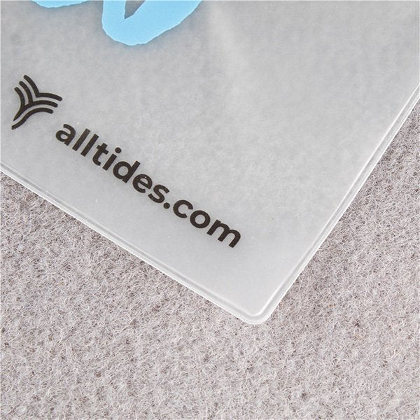 PVC磨砂夾鍊袋-26x14cm-黑色圓圈拉頭