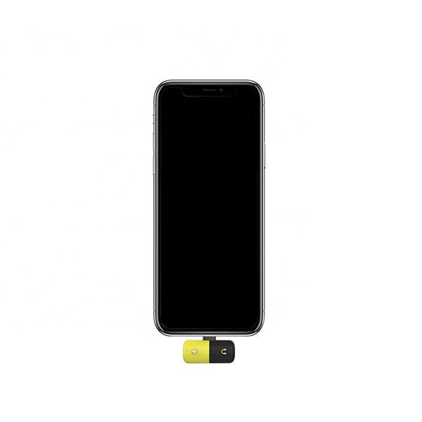 膠囊造型蘋果耳機充電二合一轉接器