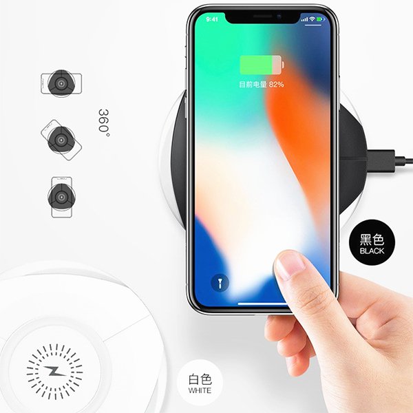 10W無線充電盤-ABS材質