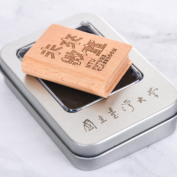 書本造型木製隨身碟