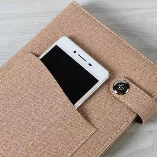 25K磁扣式口袋筆記本