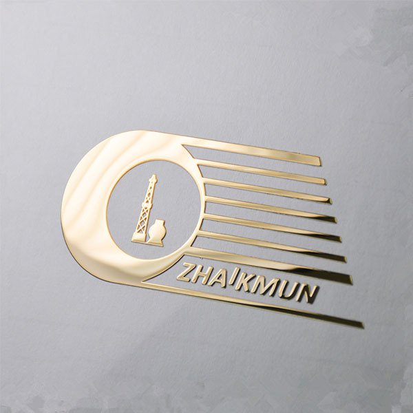 亮金色鎳金屬貼紙