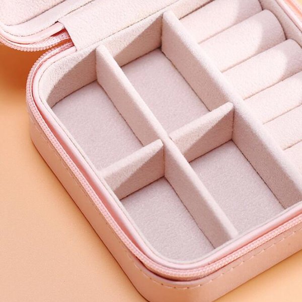 單層飾品盒-方形PU首飾盒