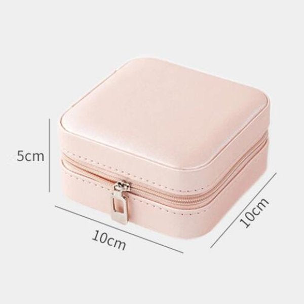 單層飾品盒-方形PU首飾盒