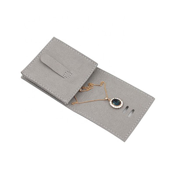 超纖包裝收納袋-翻蓋首飾袋