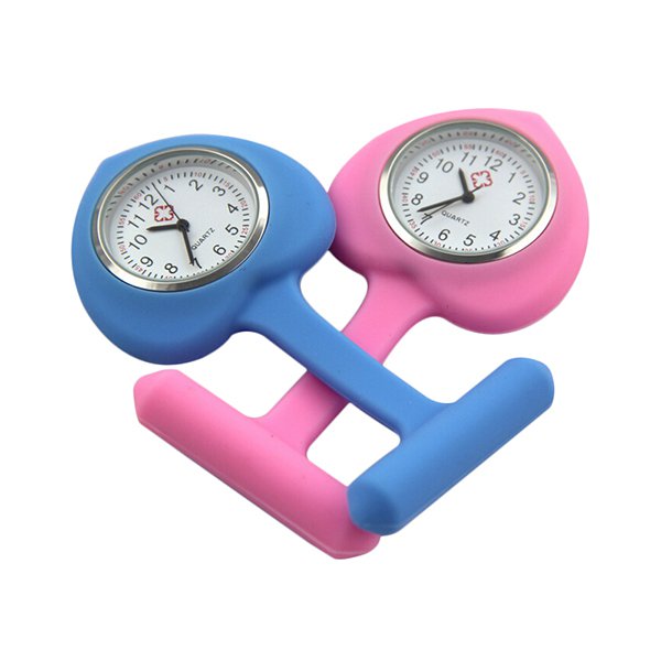 護士掛錶-心型矽膠手錶