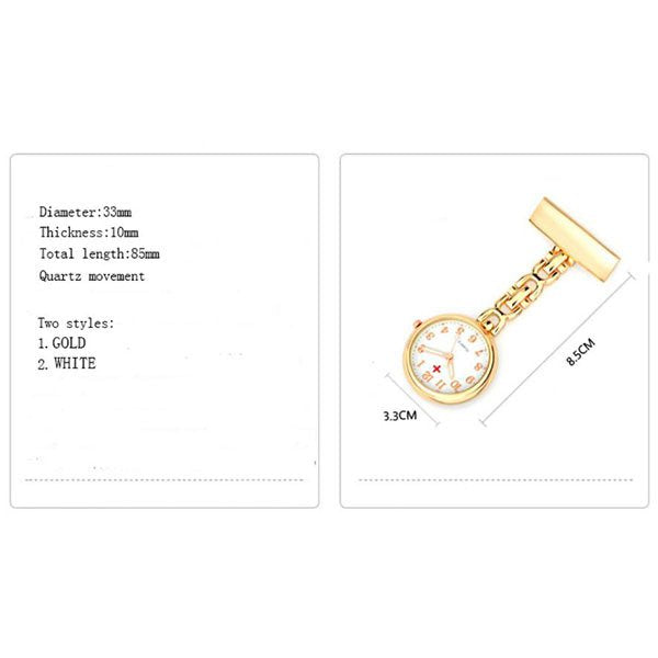 護士掛錶-合金手錶