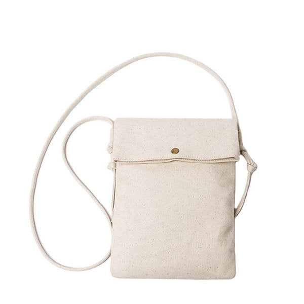 文青帆布側背小包