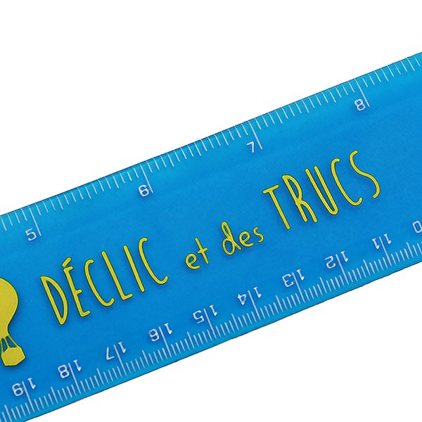 30cm透明PVC塑料軟直尺