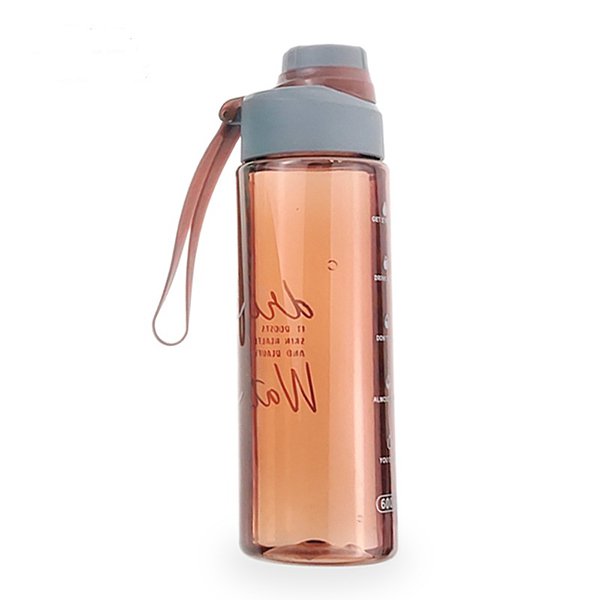 600ml旋轉式運動水瓶-附提繩