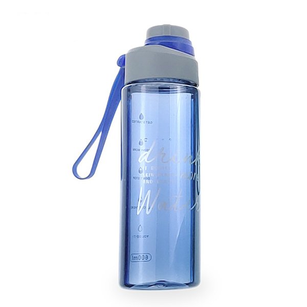 600ml旋轉式運動水瓶-附提繩