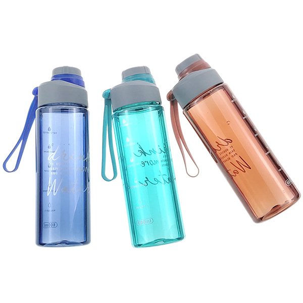 600ml旋轉式運動水瓶-附提繩