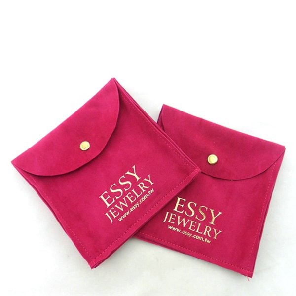 絨布包裝收納袋-鈕扣式飾品袋