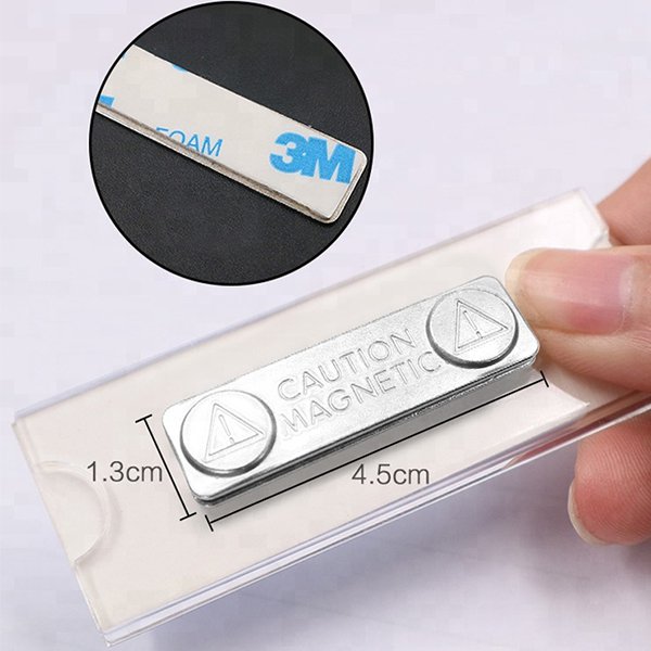 壓克力插卡式磁吸胸牌