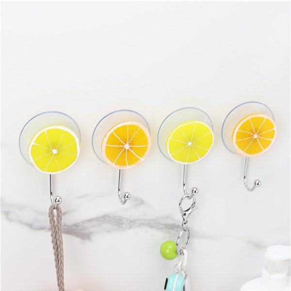樹脂水果片造型吸盤掛鉤