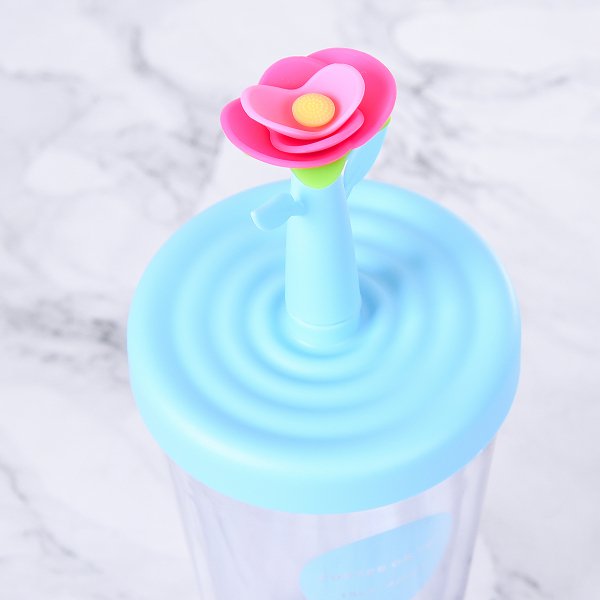 420ml塑膠吸管杯