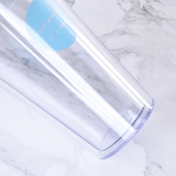 420ml塑膠吸管杯