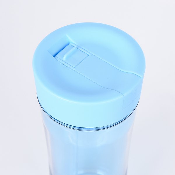 550ml雙層塑膠吸管杯