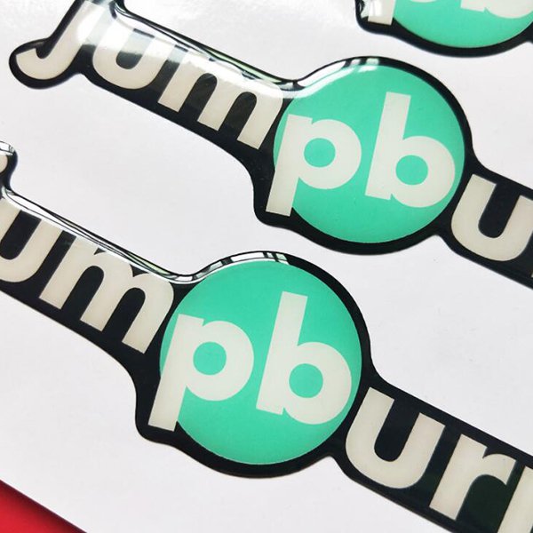 不規則形波麗貼紙-商標貼紙印刷-標籤貼紙印刷