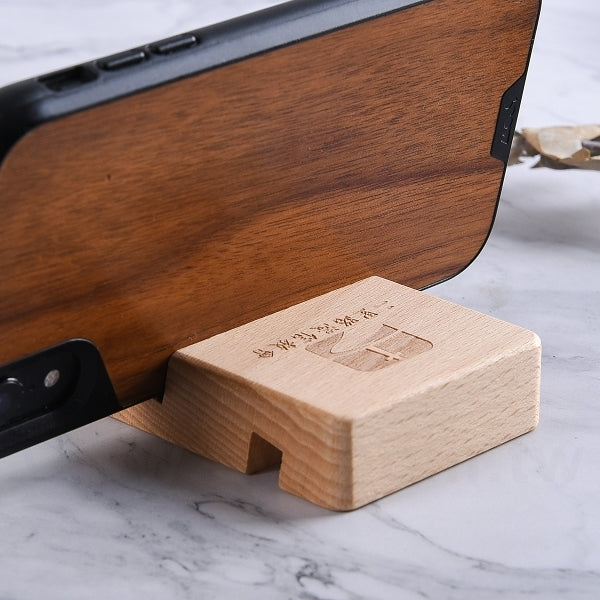 木製手機架-長方形造型