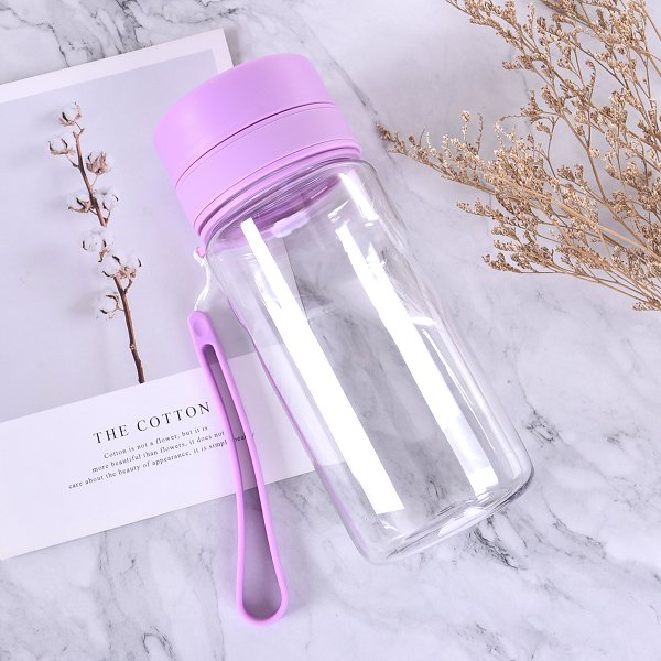 環保塑膠雙層可放置廣告卡紙隨行杯