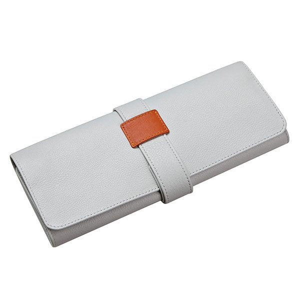 單層飾品盒-長方形真皮首飾包