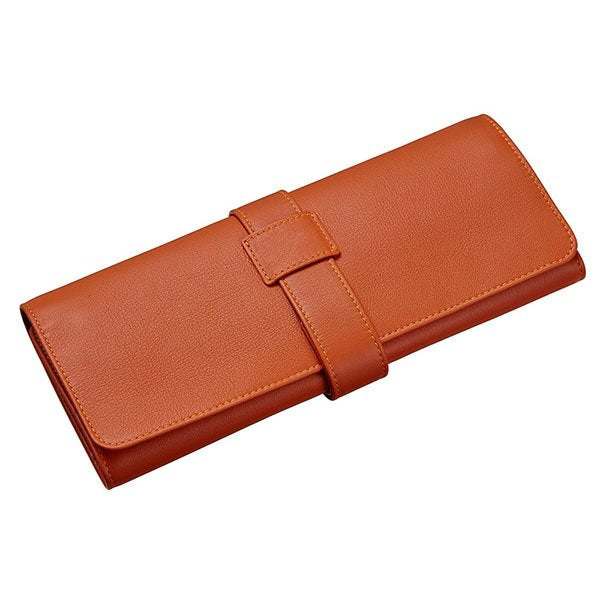 單層飾品盒-長方形真皮首飾包