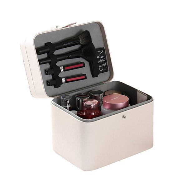 雙層飾品盒-長方形手提PU首飾盒