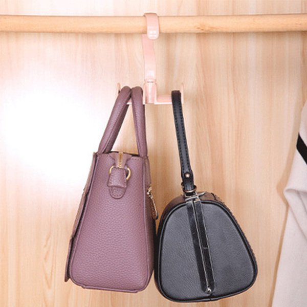 可旋轉雙掛勾圍巾包包收納