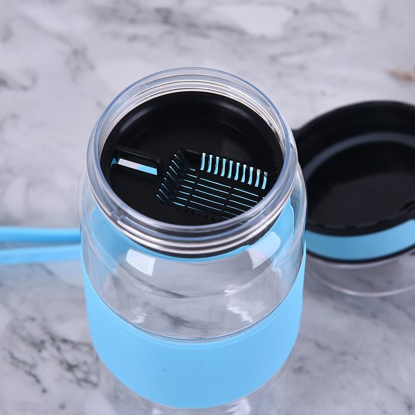 650ml彈蓋式Tritan濾水杯-附掛繩