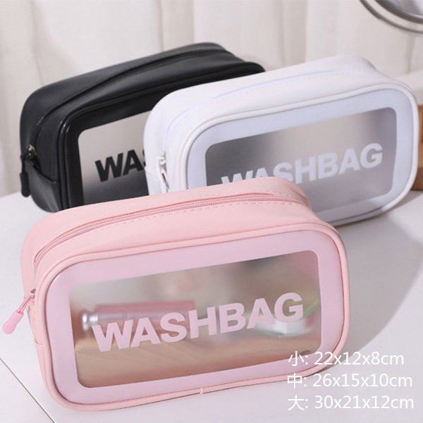 時尚風透明化妝包