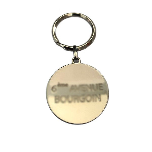 金屬玻璃鑰匙圈