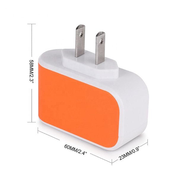 3USB手機充電器-旅充插頭