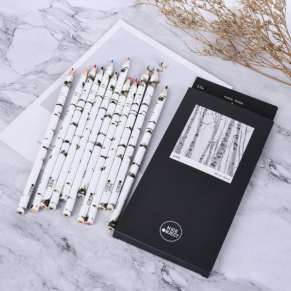 12色色鉛筆-抽拉紙盒