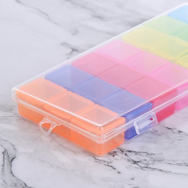 21格藥盒-一周藥盒印刷-塑料材質