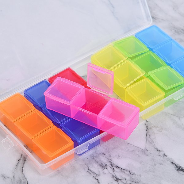 21格藥盒-一周藥盒印刷-塑料材質