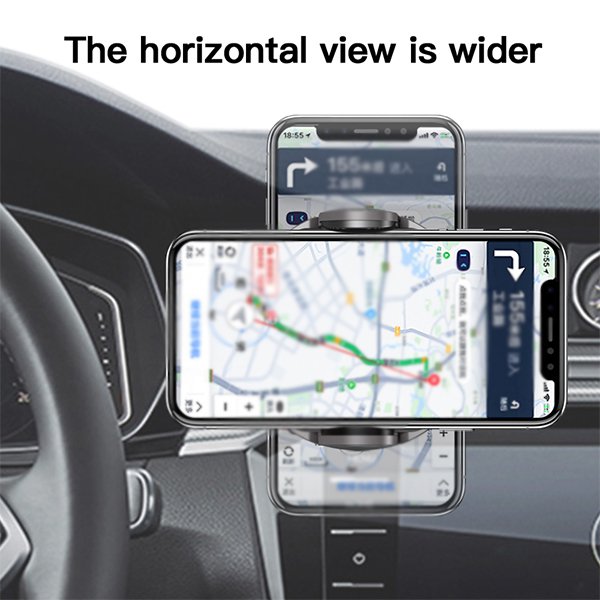 車用無線充手機架-出風口固定