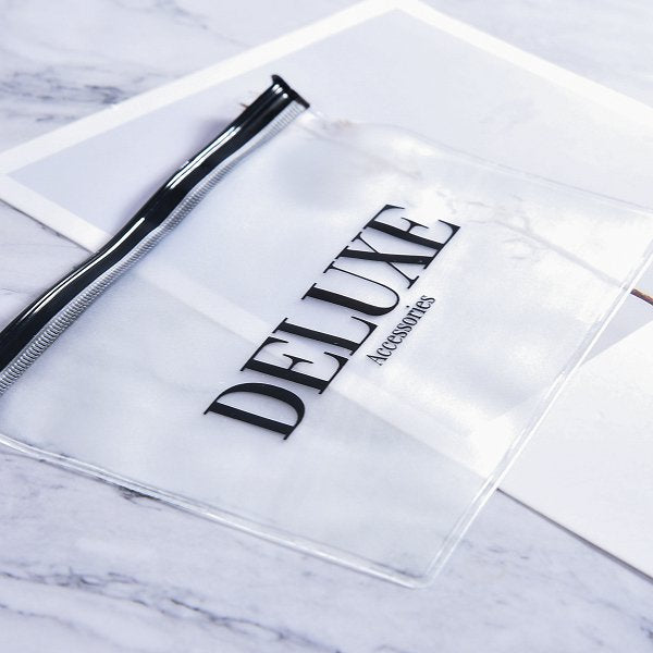 PVC磨砂夾鍊袋-14.8x10.5cm-單面單色印刷