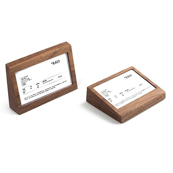 高品質木製名片展示架