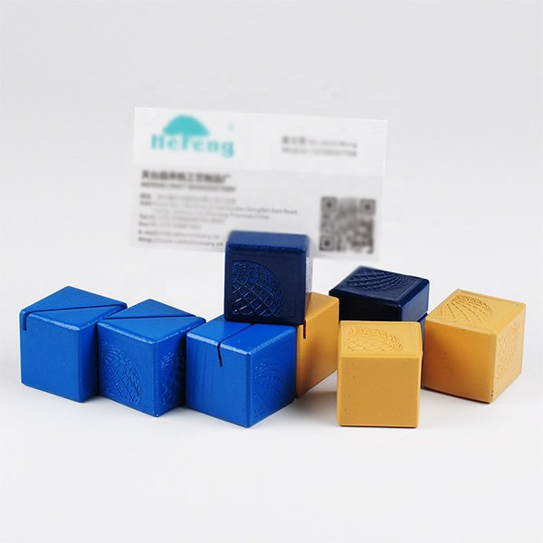 方形木塊名片架