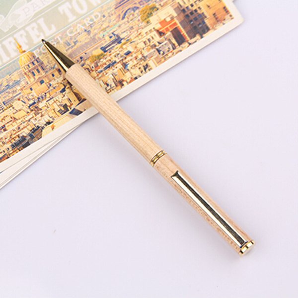 按壓式木製筆管單色筆